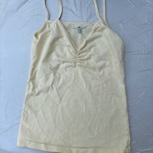 Brandy Melville hello polka dot tank top